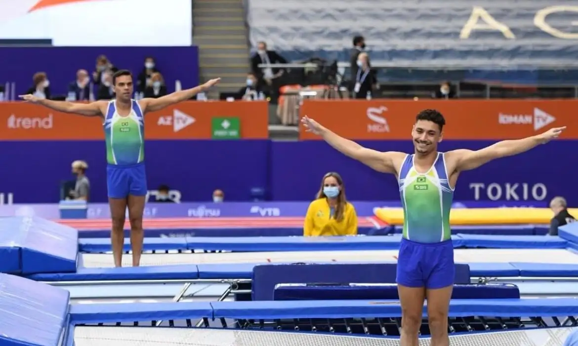 Place at the Paris Games for trampoline gymnastics is guaranteed by Rayan Dutra