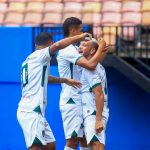 Ibiapino marcou o primeiro gol esmeraldino