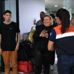 Voo comercial partiu de Florianópolis