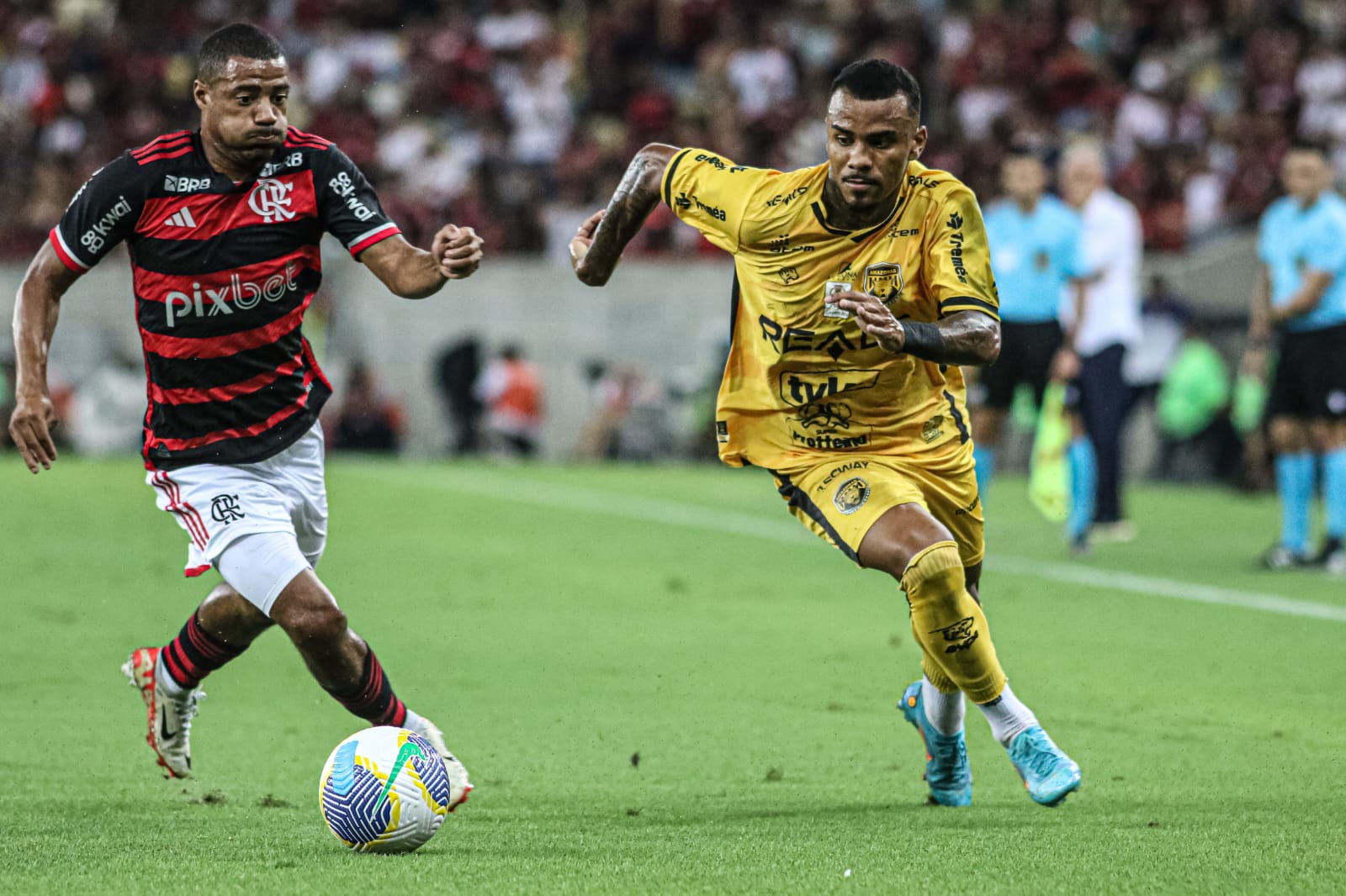 Matheus Serafim foi destaque do Amazonas FC na partida