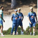 Seleção enfrentou forte calor nos treinos em Las Vegas