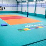 Quadra recebeu instalação de novo piso