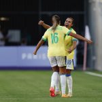 Gabi Nunes marcou o gol da vitória com passe de Marta