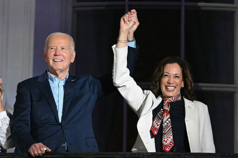 Kamala Harris foi escolhida por Joe Biden para ser vice-presidente em 2020