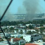 Foco de incêndio florestal foi registrado na Zona Leste de Manaus, nesta sexta-feira (9)