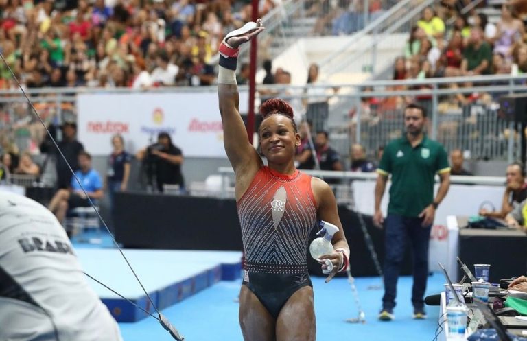 Atleta do Flamengo celebrou a conquista no campeonato nacional