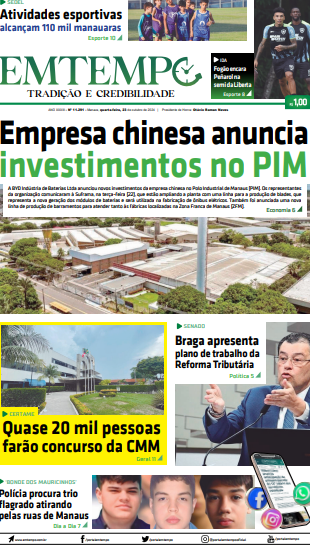 Jornal Em Tempo – Wednesday 23 October 2024