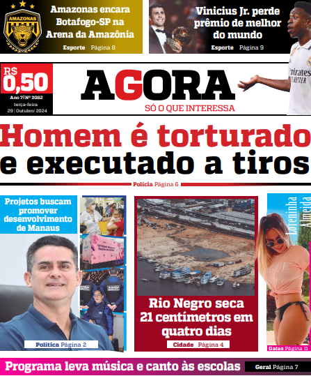 Jornal Agora – Tuesday 29 October 2024