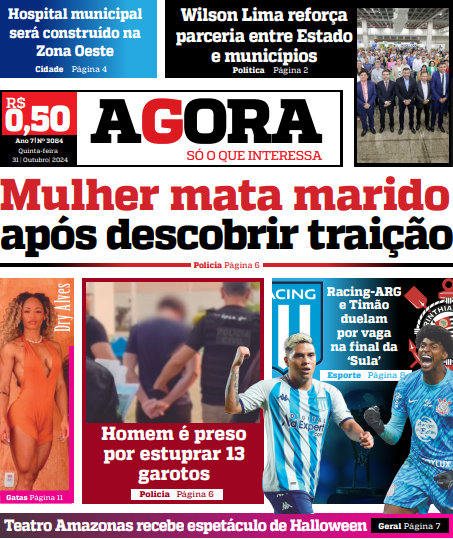 Jornal Agora – Thursday 31 October 2024