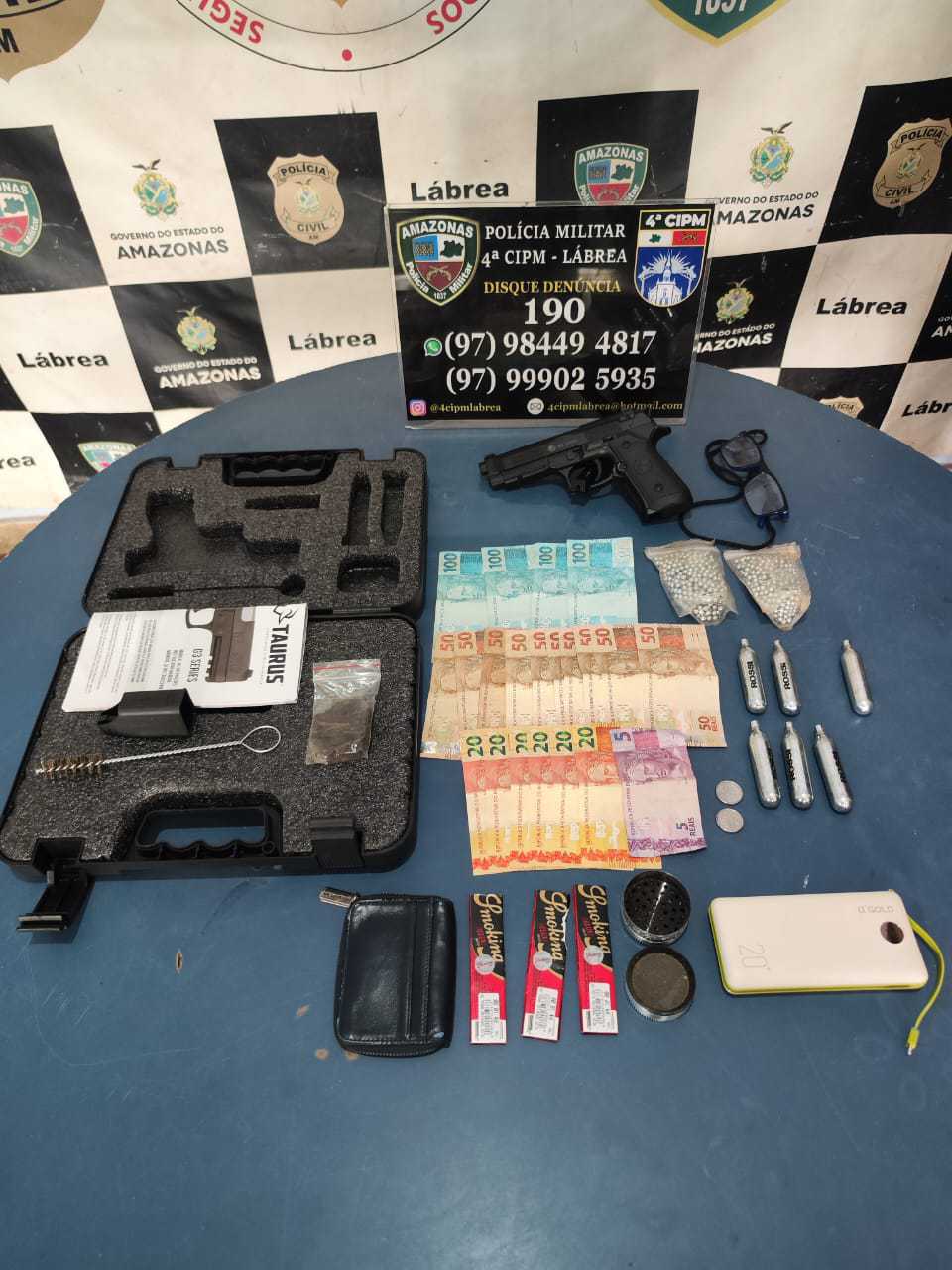 Idoso é preso por ameaçar matar estudantes com arma falsa no Amazonas