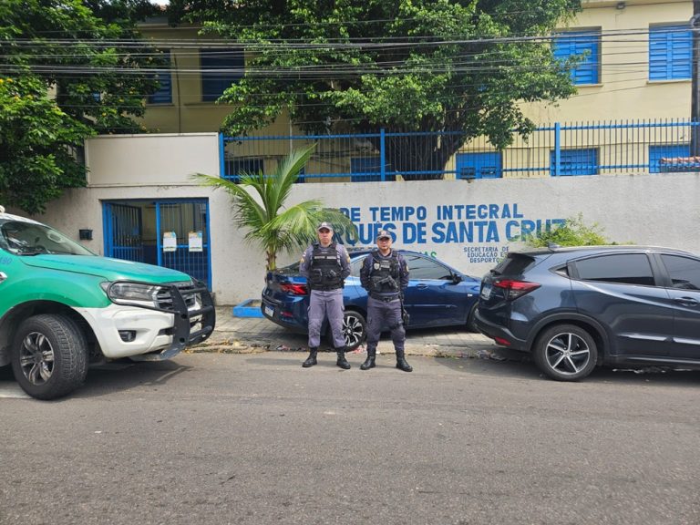 Equipes policiais estão desde as 6h nas ruas