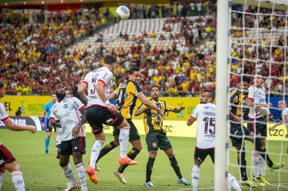 Último jogo do Flamengo em Manaus foi contra o Amazonas FC, pela terceira fase da Copa do Brasil 2024