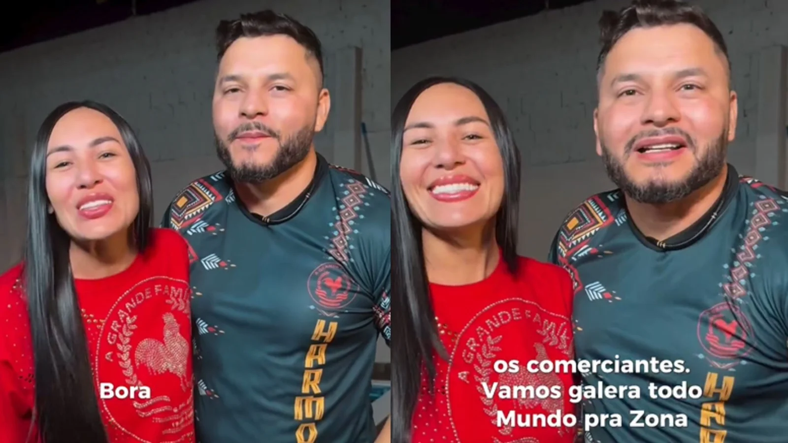 Arleane e Marcelo estreiam no BBB25 (Foto: Redes Sociais)