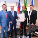 Prefeito de Manaus realiza visita de cortesia ao presidente do TJAM (Foto: Divulgação)