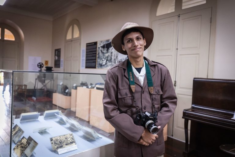 Exposição do cineasta e fotógrafo Silvino Santos em Manaus (Foto: Divulgação)