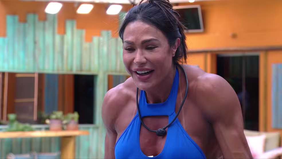 BBB 25: Gracyanne reclama de falta de sexo: ‘Gosto de transar todo dia’