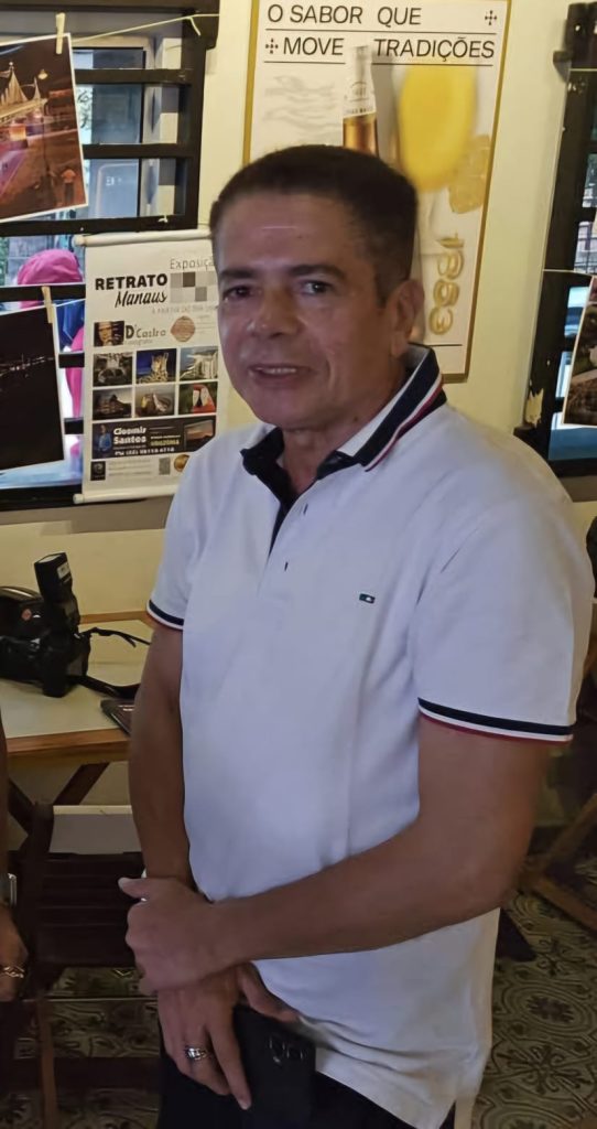 Morre em Manaus repórter fotográfico D´Castro (Foto: Reprodução)