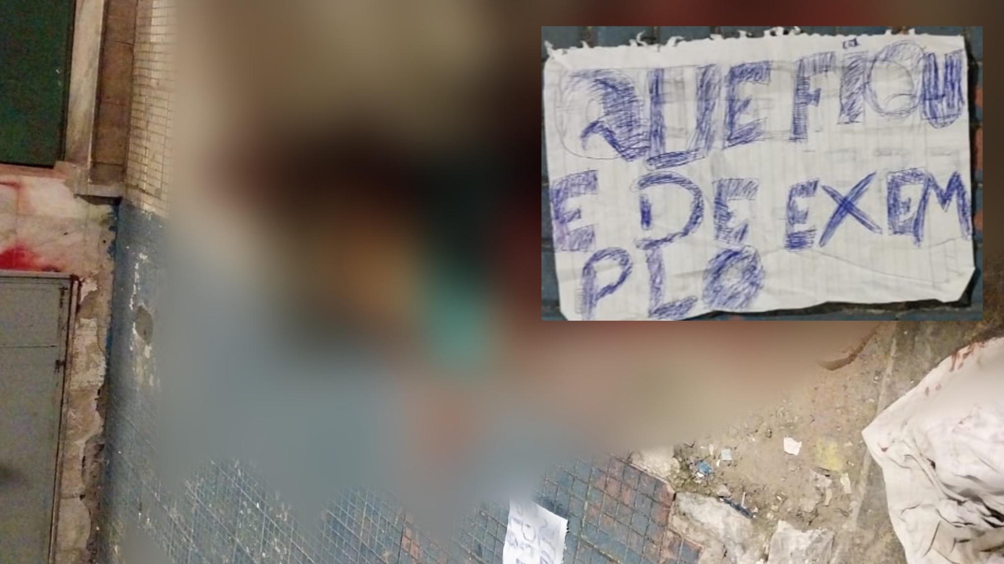 Homem é morto a tiros em Manaus e tem bilhete deixado ao lado do corpo