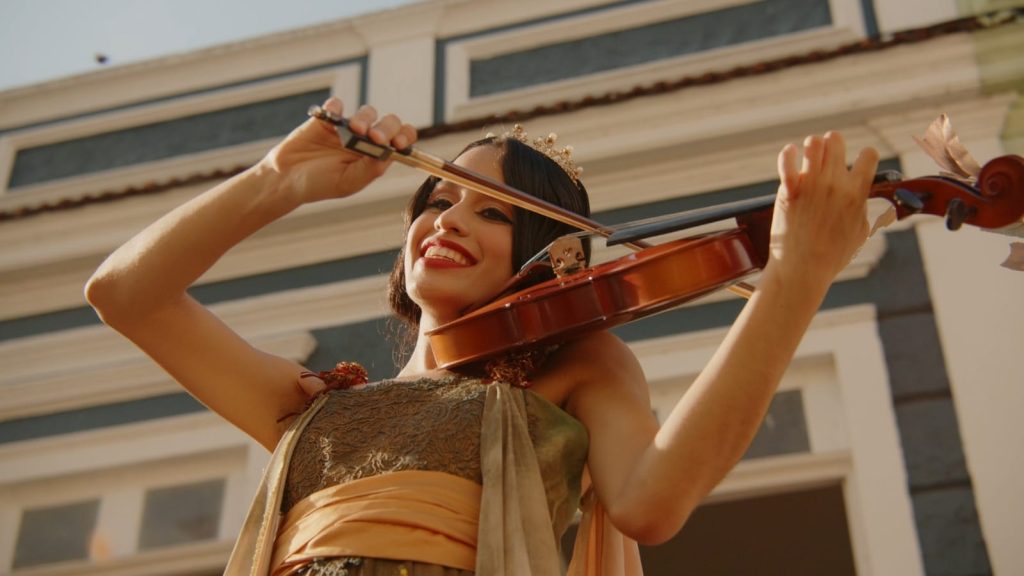 Peça sobre a violinista Ária está entre as atraçõe da semana (Foto: Divulgação)