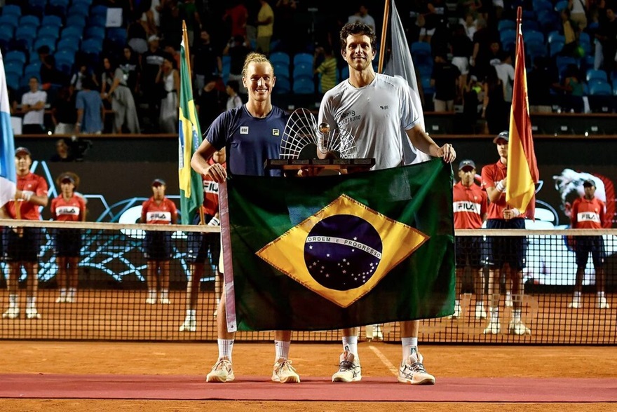 Dupla venceu espanhóis na final