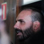 Eduardo Bolsonaro durante sessão na Câmara dos Deputados