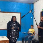 Thais Kokama é uma das alunas do projeto