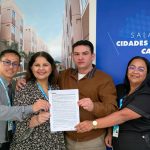 Contrato assinado para construção de 500 unidades habitacionais em Manaus (Foto: DIvulgação)