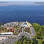 Obras do Parque Encontro das Águas em Manaus (Foto: Divulgação)