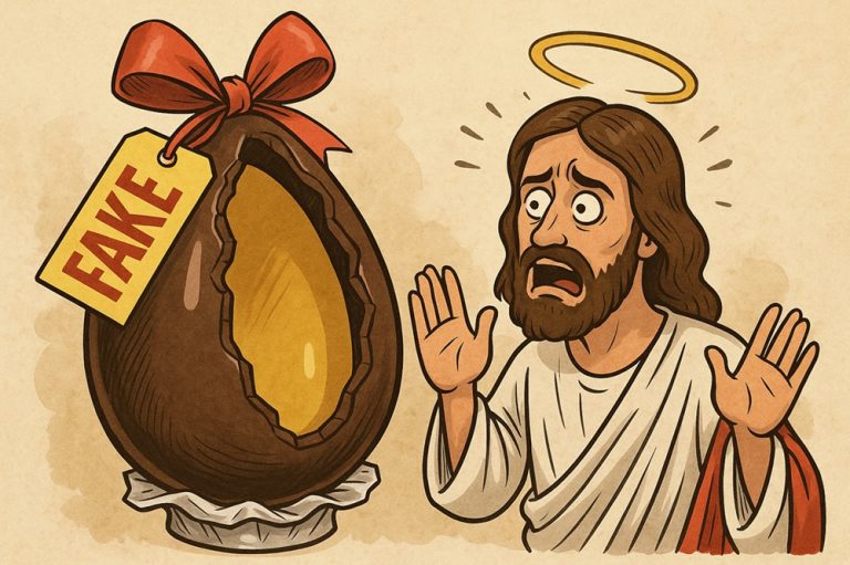E quem é o culpado por essa tragédia pascal? Jesus, claro que não