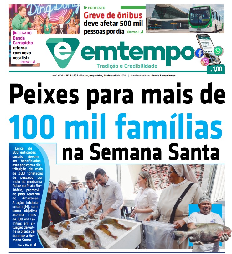 Jornal Em Tempo – terça-feira, 15 de abril de 2025