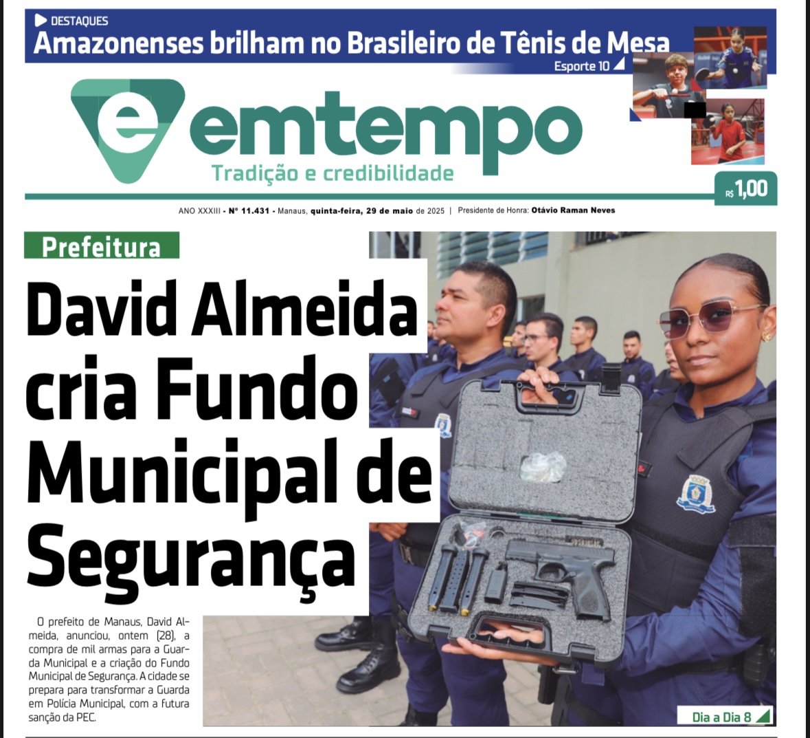 Jornal Em Tempo – quinta-feira, 29 de maio de 2025