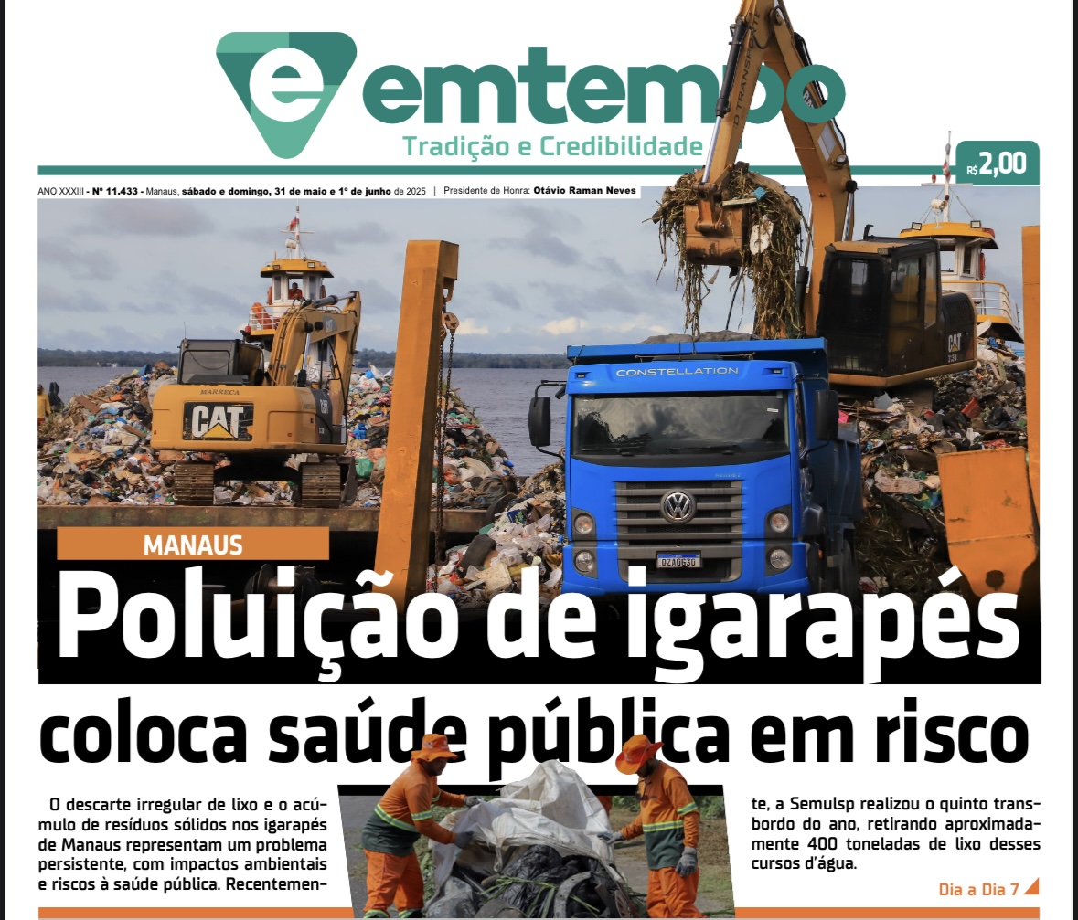 Jornal Em Tempo – sábado e domingo, 31 de maio e 1º de junho de 2025