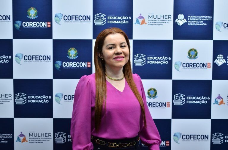 A presidenta do Corecon AM/RR, Michele Aracaty, será uma das palestrantes do evento