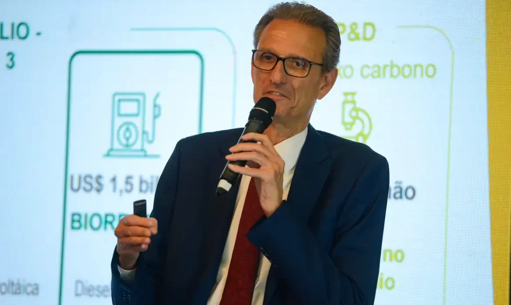 Mauricio Tolmasquim em evento da Petrobras sobre transição energética