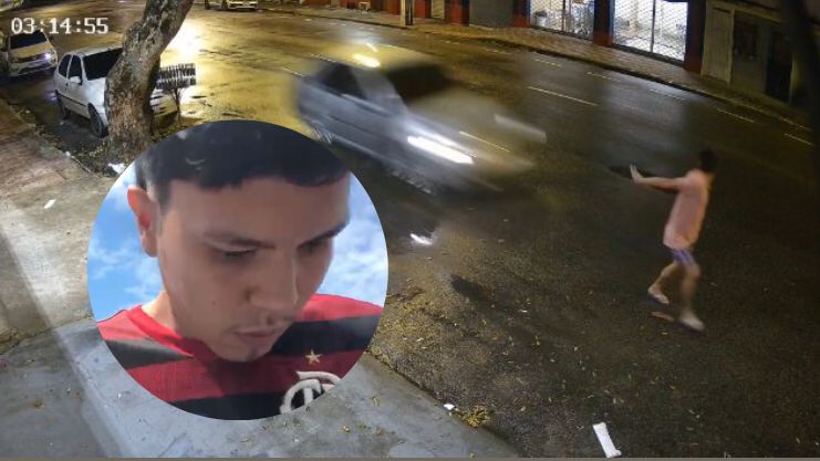 Imagem mostra o carro envolvido no atropelamento de estudante em Manaus