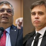 Ministros do STF Flávio Dino e André Mendonça discutem em sessão sobre aumento de pena para crimes contra a honra