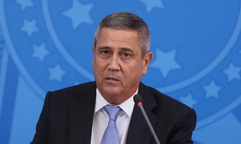 General Braga Netto durante depoimento à Justiça sobre tentativa de golpe