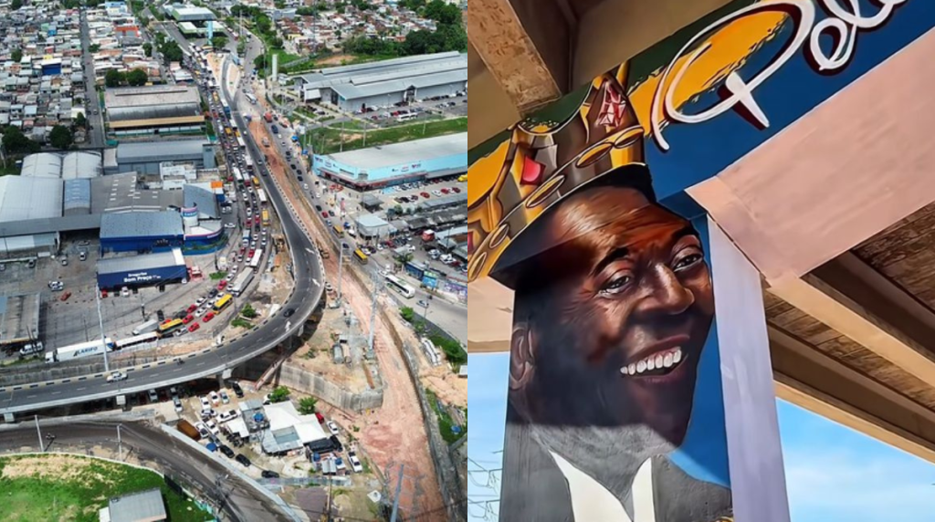 Complexo viário rei pelé Manaus