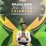 Kron Cidade, jovem de Manaus, é campeão brasileiro de jiu-jítsu infantil 2025