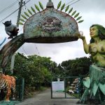 Entrada do Parque Estadual Sumaúma, na zona Norte de Manaus, durante vistoria técnica