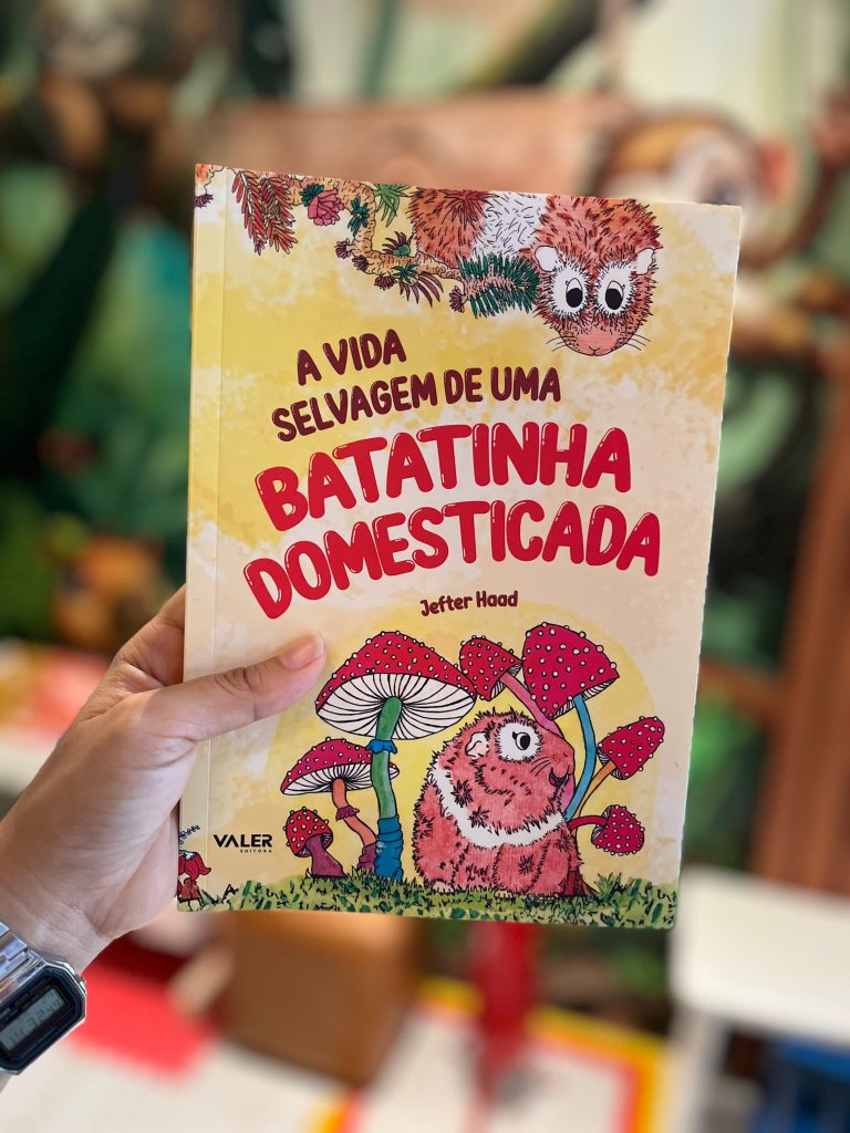 Capa do livro a Vida Selvagem de Uma Batatinha domesticada