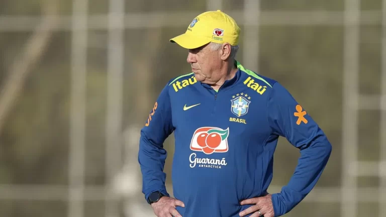 Ancelotti - técnico da Seleçao Brasileira