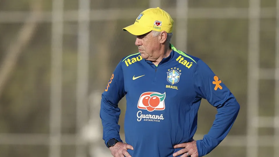 Ancelotti - técnico da Seleçao Brasileira