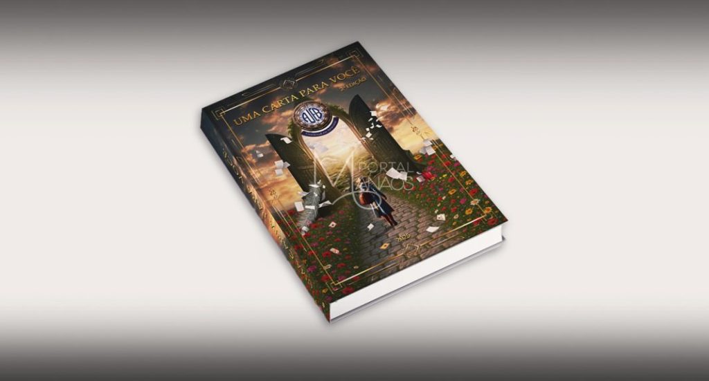 Capa da antologia uma Carta para você da Ajeb-AM