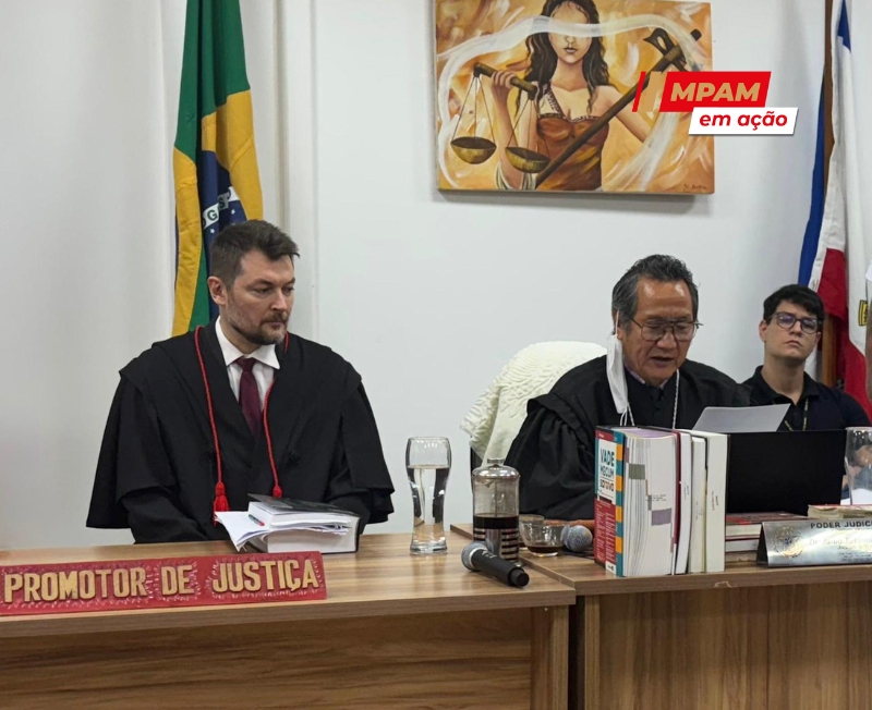 Em Carauari, o Ministério Público do Amazonas (MPAM) obteve a condenação de Jacó Rodrigues Sombra a 25 anos de reclusão pelo assassinato de sua ex-companheira.