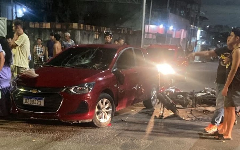 Motociclista morre em acidente de trânsito na zona Sul de Manaus