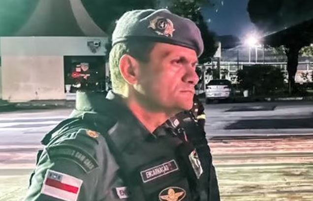 Mulher com hematomas denuncia agressões do marido coronel da PMAM