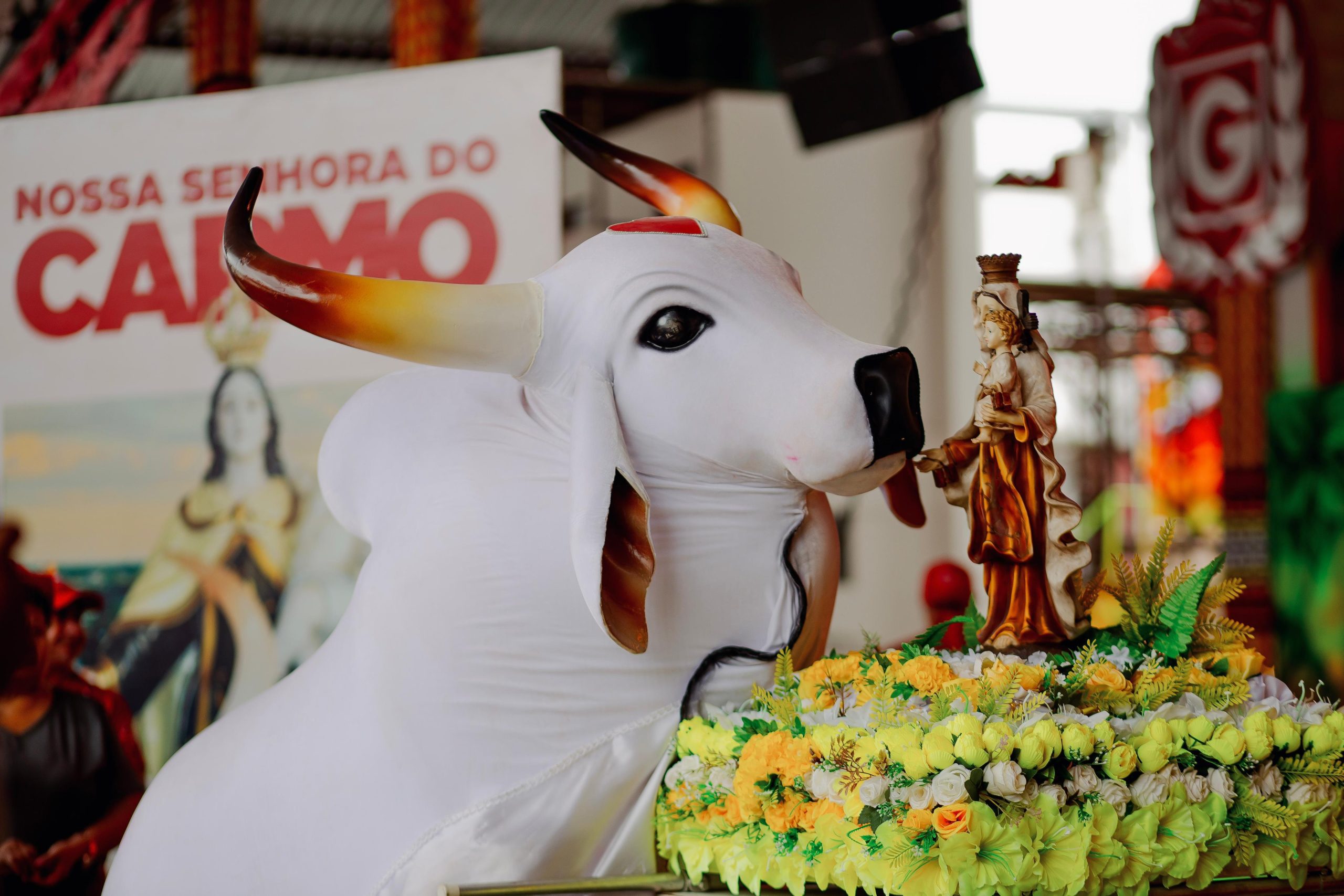 Nossa Senhora do Carmo visita Cidade Garantido, em Parintins