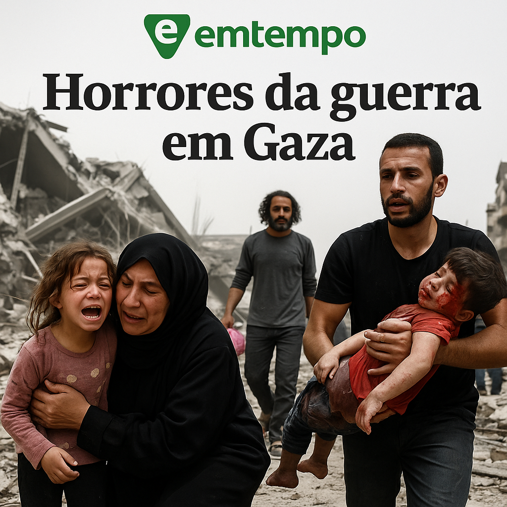 Horrores da Guerra em Gaza