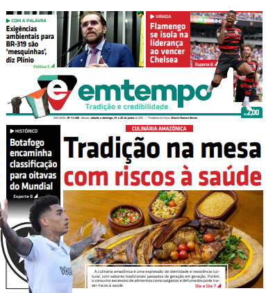 Jornal Em Tempo – sábado e domingo, 21 e 22 de junho de 2025